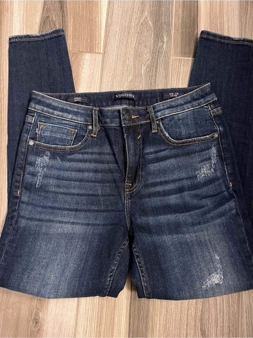Vigoss Women's Indigo Skinny Jeans